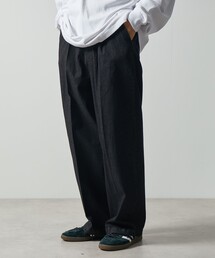 FREAK'S STORE | 限定展開 セミワイドシルエット イージー デニムスラックス(デニムパンツ)