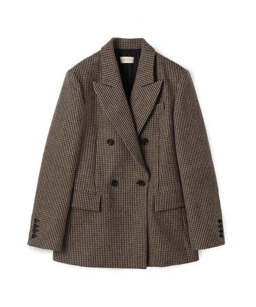 ブリティッシュツイード ダブルブレストジャケット（テーラード