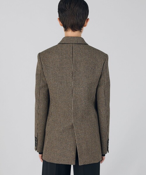 DES PRES デプレ ブリティッシュツイード ダブルブレストジャケット ブリティッシュツイード ダブルブレストジャケット（テーラード