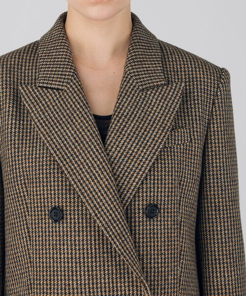 ブリティッシュツイード ダブルブレストジャケット（テーラード