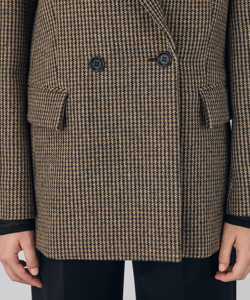 ブリティッシュツイード ダブルブレストジャケット（テーラード