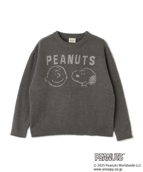 PEANUTS（ピーナッツ）の「【PEANUTS/ピーナッツ】SNOOPYもこもこルームウェアトップス（上下別売り）◆2025AW◆（ルームウェア/パジャマ・レディース・ピンク/グレー/アイボリー・M/L/LL）」の5枚目の写真