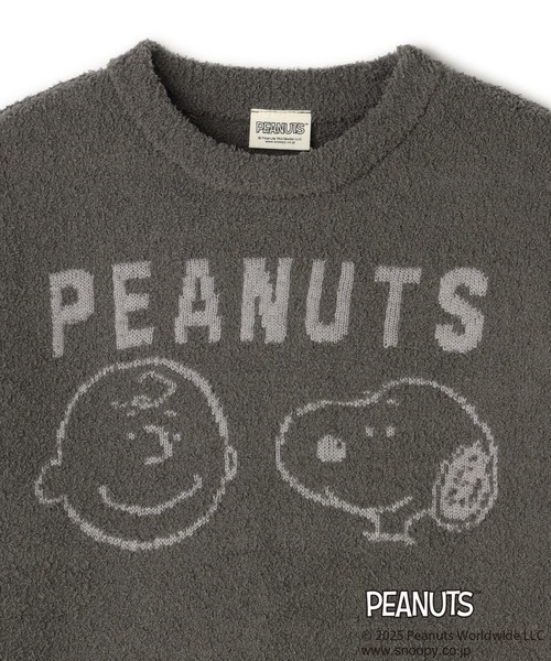 PEANUTS（ピーナッツ）の「【PEANUTS/ピーナッツ】SNOOPYもこもこルームウェアトップス（上下別売り）◆2025AW◆（ルームウェア/パジャマ・レディース・ピンク/グレー/アイボリー・M/L/LL）」の6枚目の写真