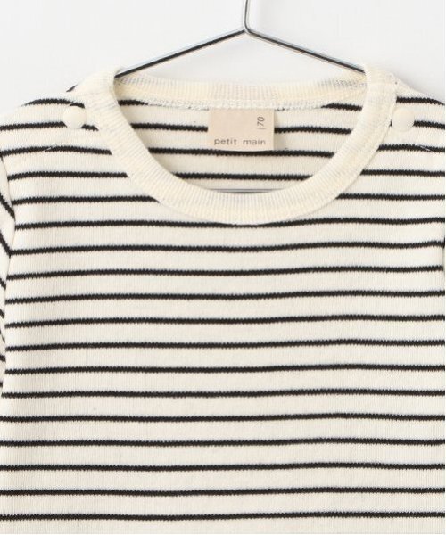 petit main（プティマイン）の「もこもこサロペット（その他ベビーウェア・キッズ・モカ/アイボリー・70cm/80ｃｍ）」の19枚目の写真