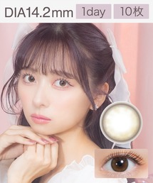 mimi charme（ミミシャルム）の「mimi charme 1day ハニーシロップ（10枚入り）（コンタクトレンズ・カラコン・メンズ）」