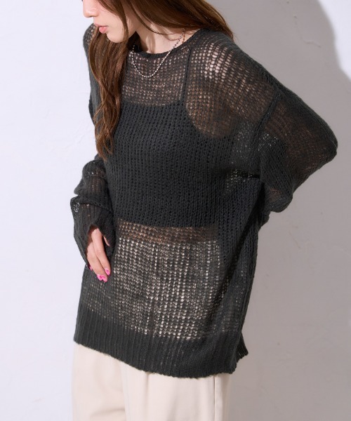 model：163cm / size：F