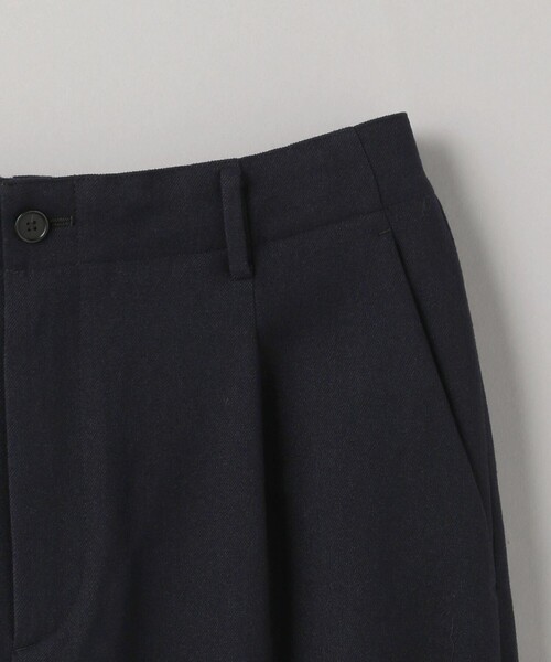 BEAUTY&YOUTH UNITED ARROWS（ビューティーアンドユースユナイテッドアローズ）の「エコ フルフラン 1プリーツ テーパードパンツ‐ウォッシャブル セットアップ対応‐（スラックス・メンズ・ネイビー/オリーブ・S/XL/L/M）」の22枚目の写真