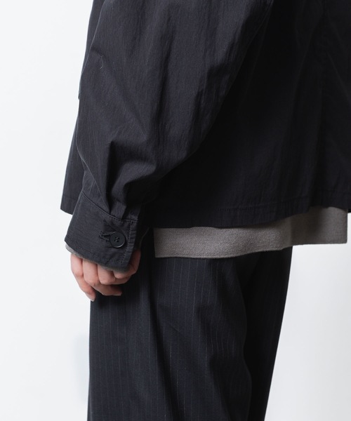 VEIN （ヴェイン）の「C/N OX ファティーグ JKT / C/N OX FATIGUE JKT（ミリタリージャケット・メンズ・ブラック/カーキ・1/2/3）」の5枚目の写真