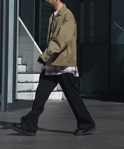 VEIN （ヴェイン）の「C/N OX ファティーグ JKT / C/N OX FATIGUE JKT（ミリタリージャケット・メンズ・ブラック/カーキ・1/2/3）」の21枚目の写真