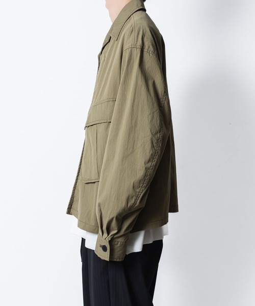 VEIN （ヴェイン）の「C/N OX ファティーグ JKT / C/N OX FATIGUE JKT（ミリタリージャケット・メンズ・ブラック/カーキ・1/2/3）」の17枚目の写真