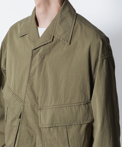 VEIN （ヴェイン）の「C/N OX ファティーグ JKT / C/N OX FATIGUE JKT（ミリタリージャケット・メンズ・ブラック/カーキ・1/2/3）」の15枚目の写真