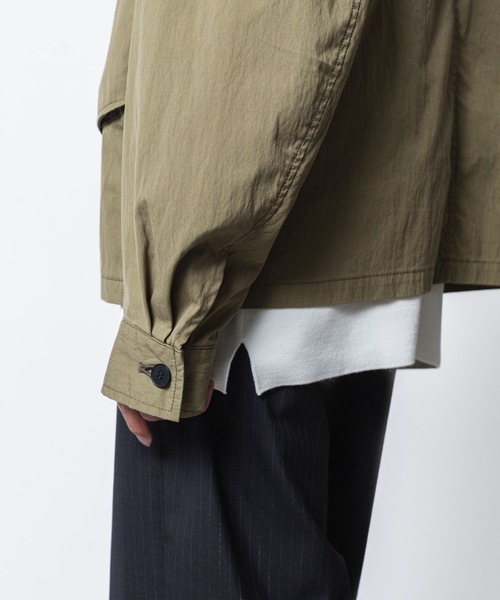 VEIN （ヴェイン）の「C/N OX ファティーグ JKT / C/N OX FATIGUE JKT（ミリタリージャケット・メンズ・ブラック/カーキ・1/2/3）」の13枚目の写真