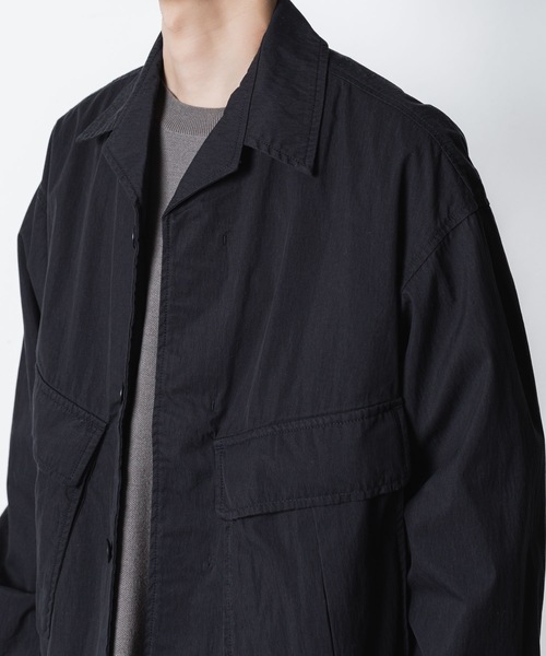 VEIN （ヴェイン）の「C/N OX ファティーグ JKT / C/N OX FATIGUE JKT（ミリタリージャケット・メンズ・ブラック/カーキ・1/2/3）」の7枚目の写真