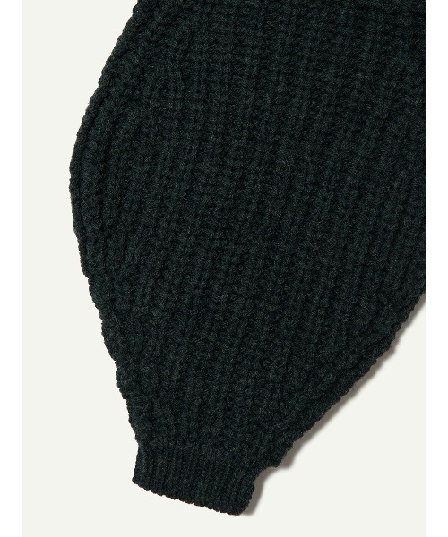 leinwande（ラインヴァンド）の「Hand Knitted Patchwork Cardigan