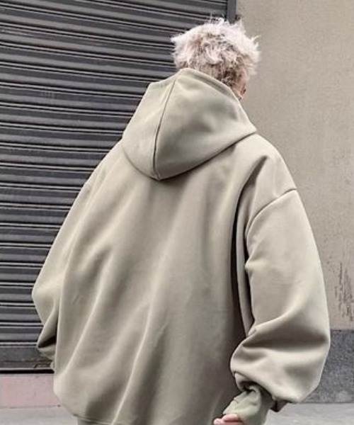 d.i.a. パーカー サイズF セール】メンズ厚手オーバーサイズ長袖パーカー（パーカー
