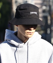 THRASHER | 【THRASHER/スラッシャー】ミニロゴ刺繍 コットンツイル バケットハット(ハット)