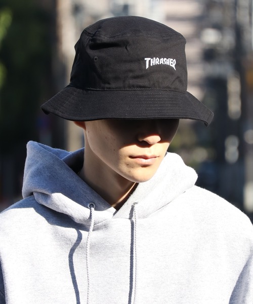セール】【THRASHER/スラッシャー】ミニロゴ刺繍 コットンツイル