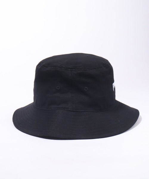 THRASHER（スラッシャー）の「【THRASHER/スラッシャー】ミニロゴ刺繍 コットンツイル バケットハット（ハット・メンズ・ブラック系/ブラック系1/ブラック系2・FREE）」の5枚目の写真