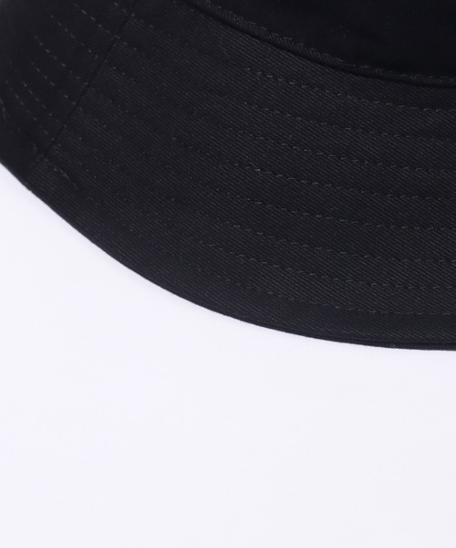 THRASHER（スラッシャー）の「【THRASHER/スラッシャー】ミニロゴ刺繍 コットンツイル バケットハット（ハット・メンズ・ブラック系/ブラック系1/ブラック系2・FREE）」の7枚目の写真