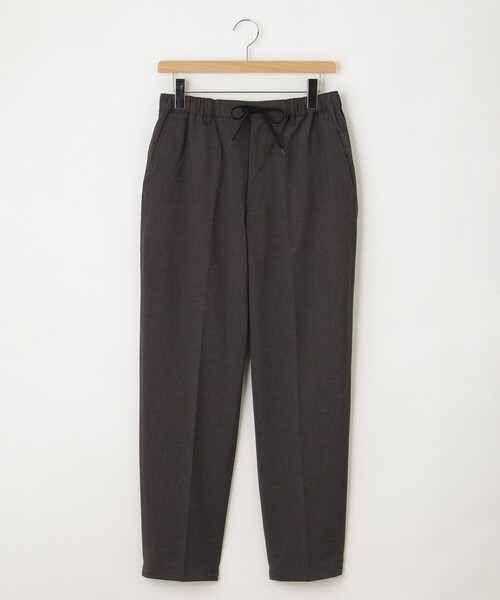 &Bridge(アンドブリッジ)の「charee braver(チャーリーブレイバー) ウエストゴム入りストレッチパンツ(その他パンツ・メンズ・ブラウン系/グレー/チャコールグレー・04/03/02)」の2枚目の写真