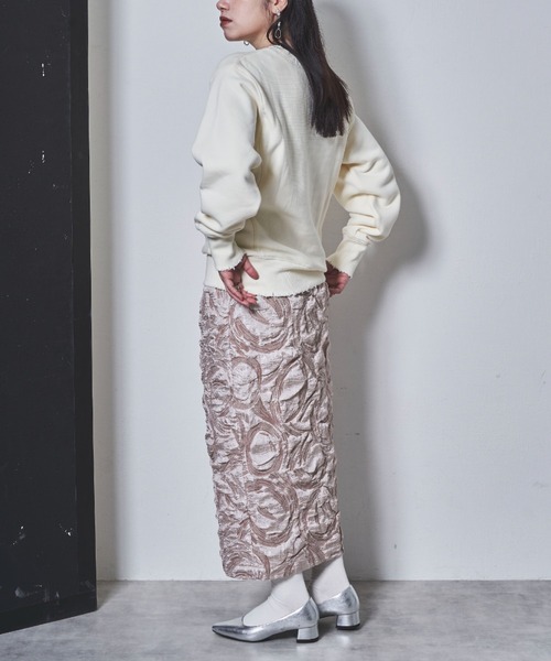 tarin arin(タリンアリン)の「【150㎝前後の小柄さんサイズ】ジップペンシルスカート(スカート・レディース・ブラック/サックスブルー/ベージュ・S/XS)」の13枚目の写真