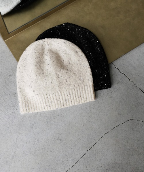 ネップラメビーニー（ニットキャップ/ビーニー）｜select MOCA