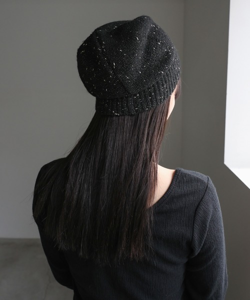 ネップラメビーニー（ニットキャップ/ビーニー）｜select MOCA