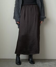 YECCA VECCA | サテンロングスカート(スカート)