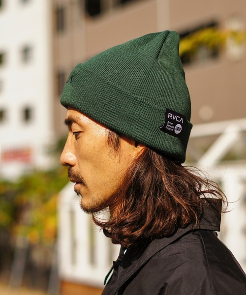ryu   ビーニー RVCA（ルーカ）の「RVCA メンズ DOUBLE FACE BEANIE ビーニー
