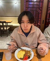 younger song(ヤンガーソング)のswitching fleece half zip(その他トップス)