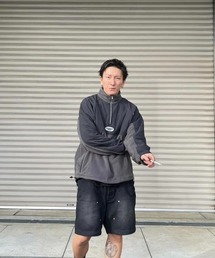 switching fleece half zip