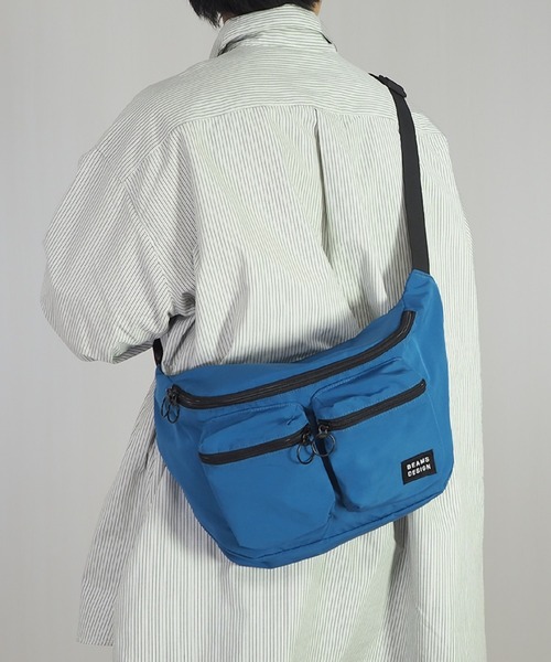 INTEGRAL DESIGNS ウエストポーチ 青 BEAMSDESIGN（ビームスデザイン）Always ボディバッグ（ボディ