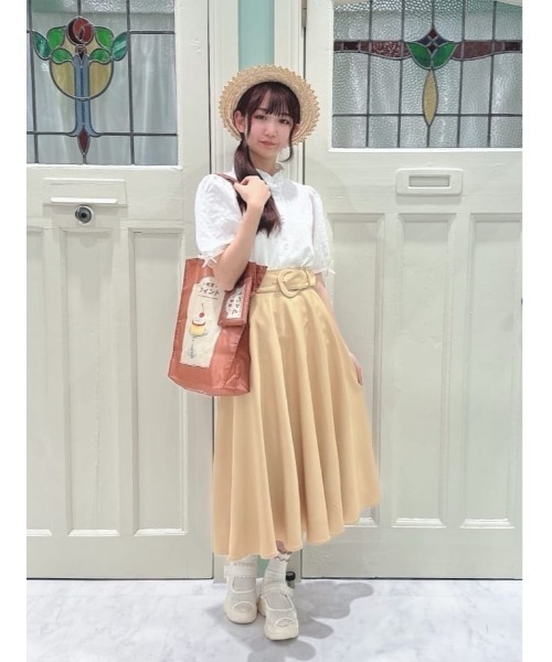 F i.n.t(フィント)の「レトロプリンプリントサスティナブルエコバッグ/SweetsCollection/fint フィント(エコバッグ/サブバッグ・レディース・ブラウン・FREE)」の10枚目の写真