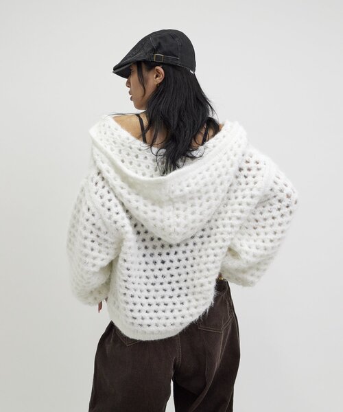 WHO'S WHO gallery(フーズフーギャラリー)の「メッシュニット WHO'S WHO gallery(フーズフーギャラリー)の「メッシュニット