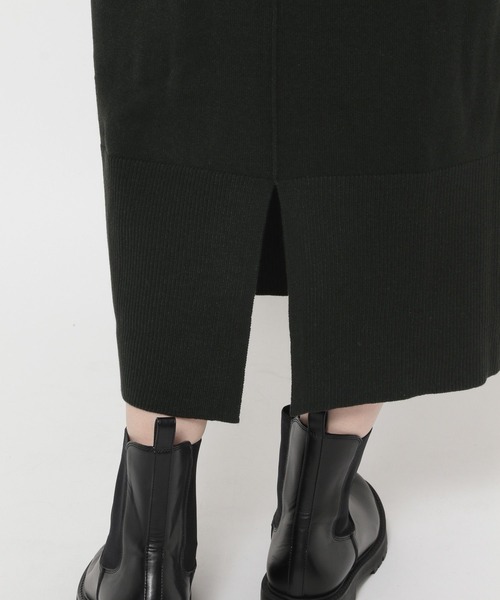 LOWRYS FARM（ローリーズファーム）の「ハイZIPニットワンピース