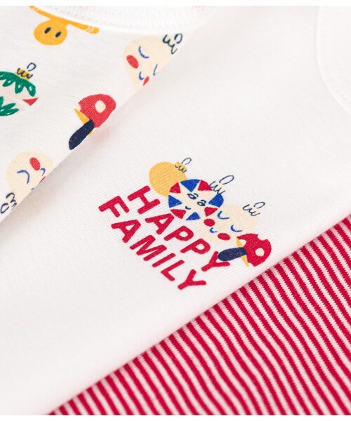 PETIT BATEAU(プチバトー)の「長袖ボディ3枚組(ロンパース・キッズ・その他1・6MONTH/18MONTH/12MONTH/24MONTH)」の3枚目の写真