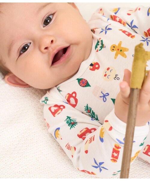 PETIT BATEAU(プチバトー)の「長袖ボディ3枚組(ロンパース・キッズ・その他1・6MONTH/18MONTH/12MONTH/24MONTH)」の6枚目の写真