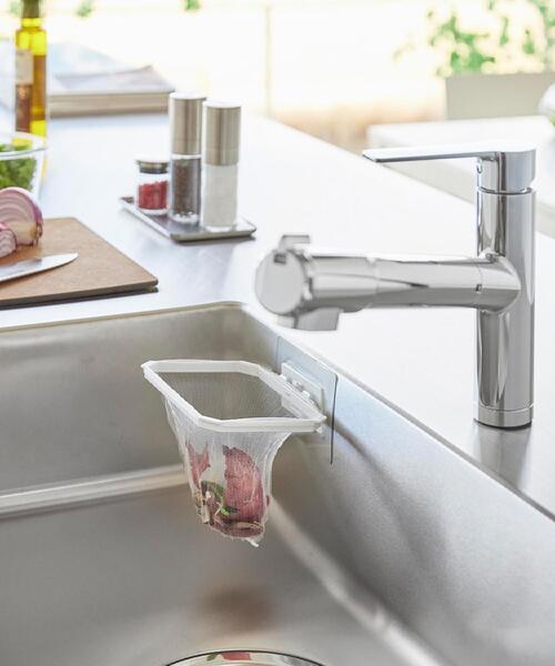 one'sterrace（ワンズテラス）の「tower タワー フィルムフック折りたためる水切りネットホルダー（掃除グッズ・レディース・ホワイト系9・01）」の15枚目の写真