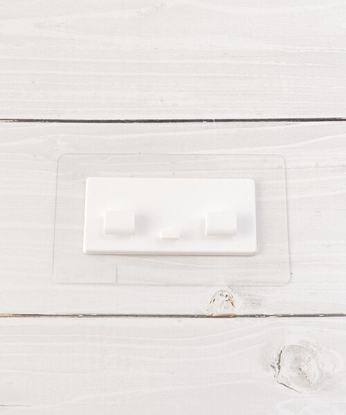 one'sterrace（ワンズテラス）の「tower タワー フィルムフック折りたためる水切りネットホルダー（掃除グッズ・レディース・ホワイト系9・01）」の5枚目の写真