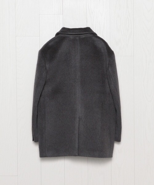 ＜H＞　モヘヤウールシャギー ビッグジャケット H＞モヘヤウールシャギー ビッグジャケット