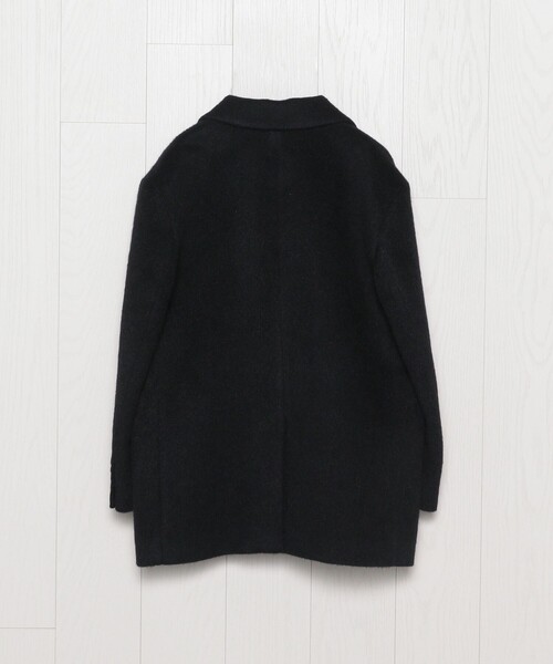 H BEAUTY&YOUTH UNITED ARROWS(エイチビューティーアンドユースユナイテッドアローズ)の「<H>モヘヤウールシャギー ビッグジャケット(テーラードジャケット・レディース・ダークグレー/ブラック・S/M)」の15枚目の写真