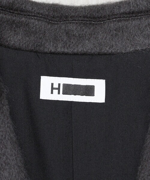 H BEAUTY&YOUTH UNITED ARROWS(エイチビューティーアンドユースユナイテッドアローズ)の「<H>モヘヤウールシャギー ビッグジャケット(テーラードジャケット・レディース・ダークグレー/ブラック・S/M)」の19枚目の写真