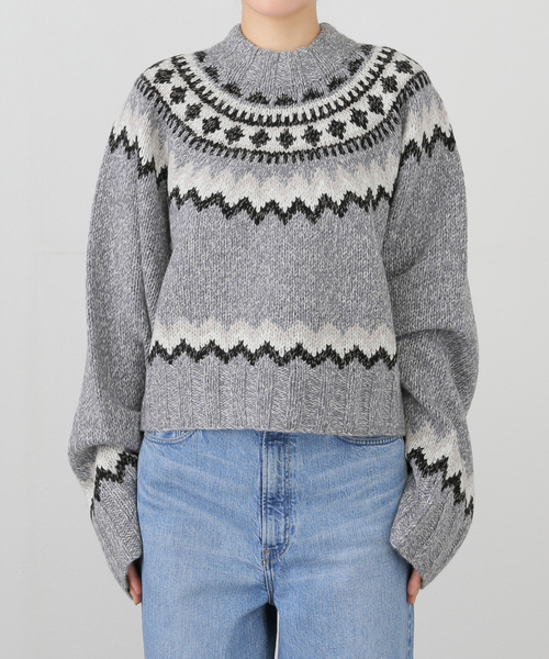 ロンハーマン The New house ザ・ニューハウス ニットセーター セール】【THE NEWHOUSE/ザ ニューハウス】PORTMAN SWEATER