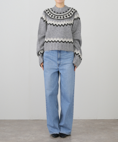 ロンハーマン The New house ザ・ニューハウス ニットセーター セール】【THE NEWHOUSE/ザ ニューハウス】PORTMAN SWEATER
