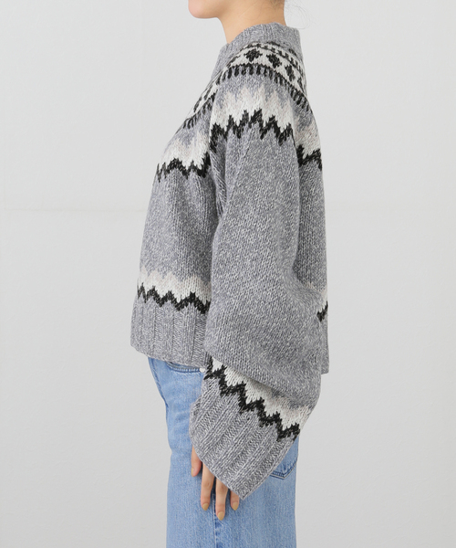 ロンハーマン The New house ザ・ニューハウス ニットセーター セール】【THE NEWHOUSE/ザ ニューハウス】PORTMAN SWEATER