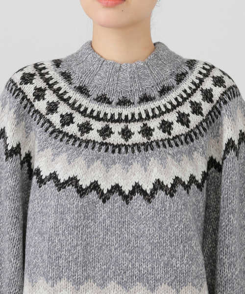 ロンハーマン The New house ザ・ニューハウス ニットセーター セール】【THE NEWHOUSE/ザ ニューハウス】PORTMAN SWEATER