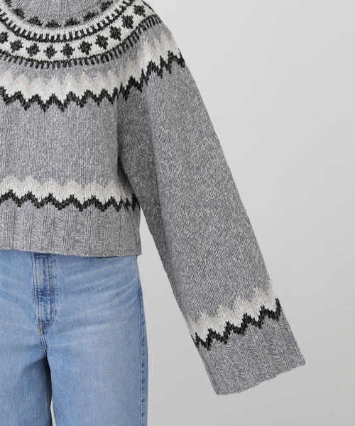 【セール】【THE NEWHOUSE/ザ ニューハウス】PORTMAN SWEATER：ニット（ニット/セーター）｜THE NEWHOUSE（ザニューハウス）