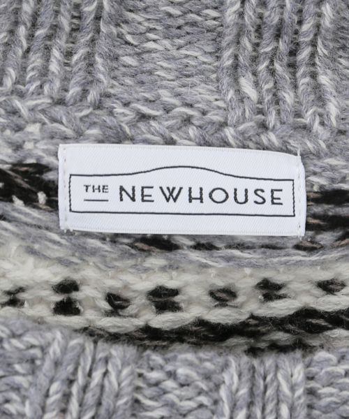 【セール】【THE NEWHOUSE/ザ ニューハウス】PORTMAN SWEATER：ニット（ニット/セーター）｜THE NEWHOUSE（ザニューハウス）