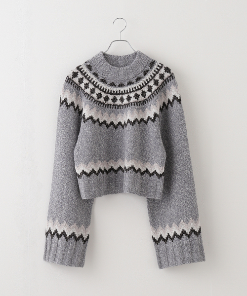 【セール】【THE NEWHOUSE/ザ ニューハウス】PORTMAN SWEATER：ニット（ニット/セーター）｜THE NEWHOUSE（ザニューハウス）