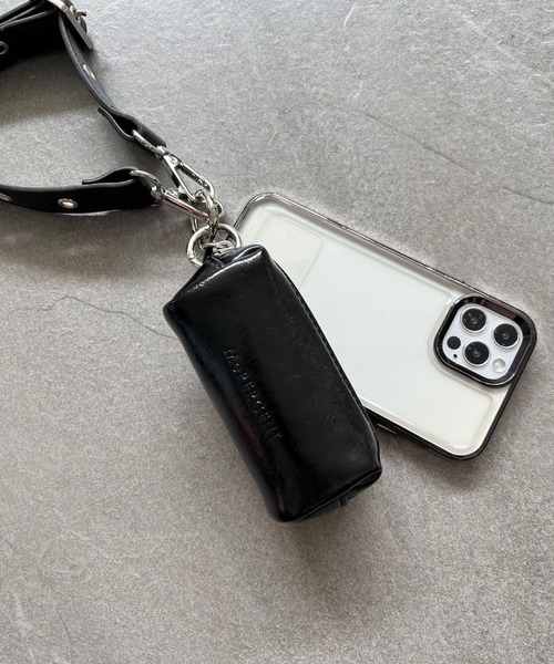 Me%（ミィパーセント）の「カスタムマルチポーチ 241957（ポーチ・レディース・グレー/ブラック/レッド/ブルー系その他・FREE）」の14枚目の写真